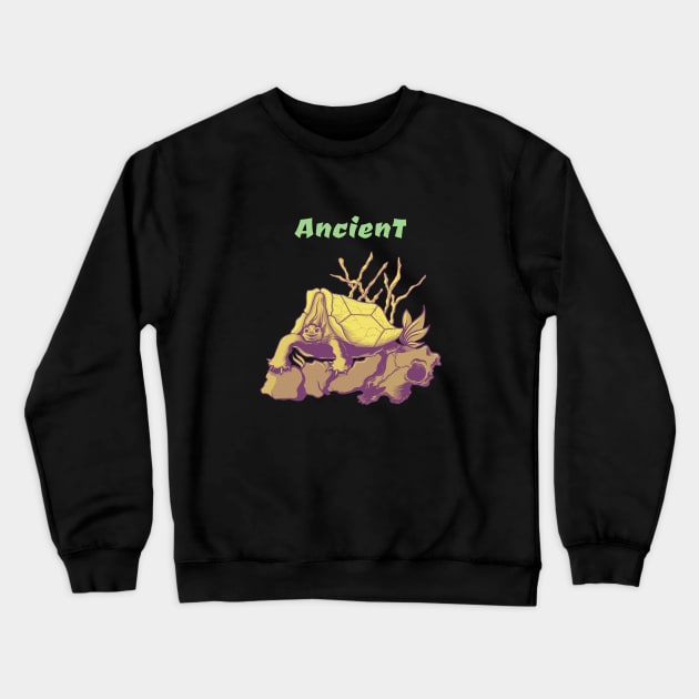 ANCIENT TURTLE Crewneck Sweatshirt by Ancient Design